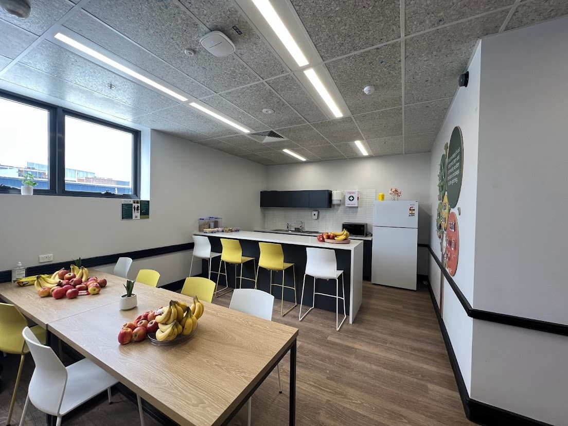 Exposed Internal Ceiling Tiles